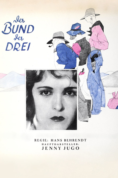 Movie poster for Der Bund der Drei (1929)