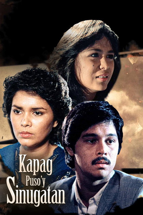 Movie poster for Kapag Puso'y Sinugatan (1985)