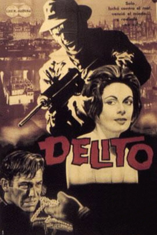Movie poster for Delito (1962)