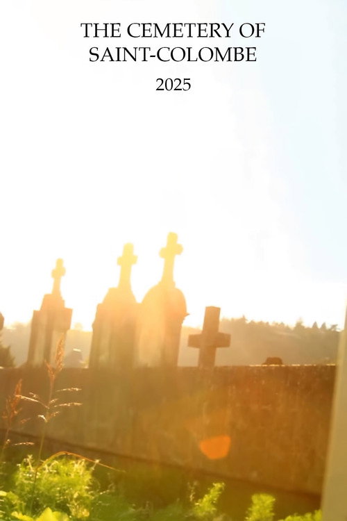 Movie poster for The Cemetery of Sainte-Colombe (2025)