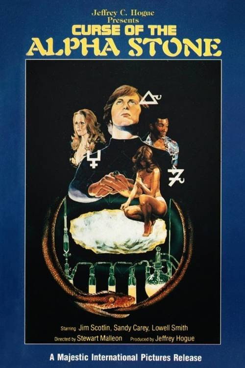 Movie poster for The Curse of the Alpha Stone (1972)