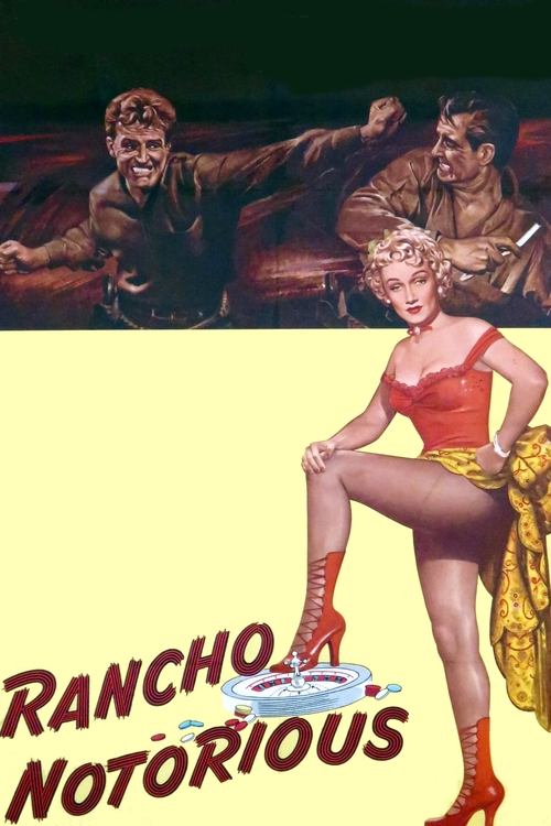 Movie poster for Rancho Notorious (1952)