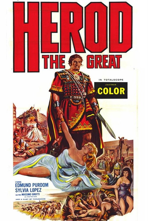 Movie poster for Herod the Great (1959)