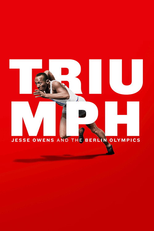 Movie poster for Triumph: Jesse Owens and the Berlin Olympics (2024)