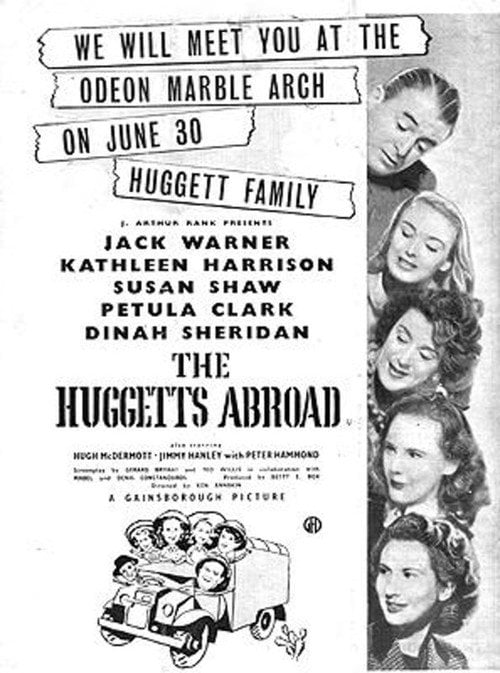 Movie poster for The Huggetts Abroad (1949)