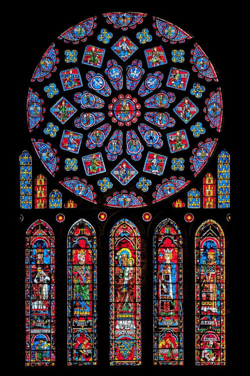 Movie poster for Chartres Cathedral: A Sacred Geometry (2002)
