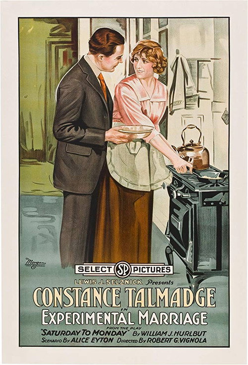 Movie poster for Experimental Marriage (1919)