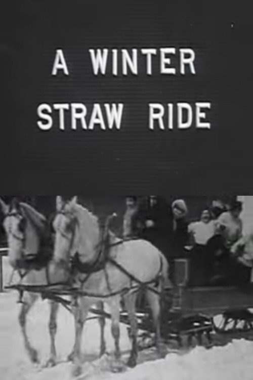 Movie poster for A Winter Straw Ride (1906)