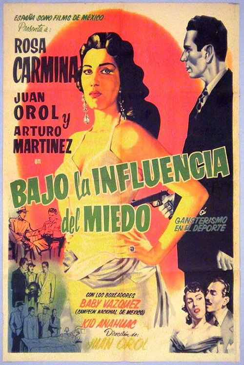 Movie poster for Under the influence of fear (1956)