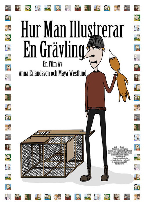 Movie poster for How to Illustrate a Badger (2016)