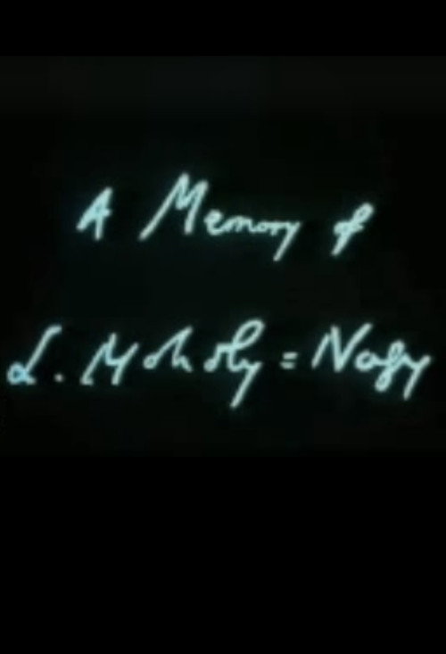 Movie poster for A Memory of L Moholy-Nagy (1990)