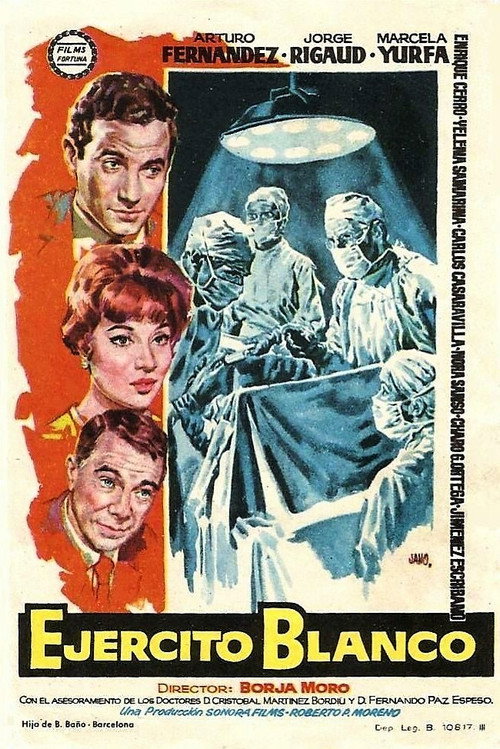 Movie poster for Ejército blanco (1959)