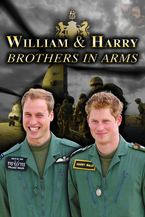 Movie poster for William and Harry: Brothers in Arms (2017)
