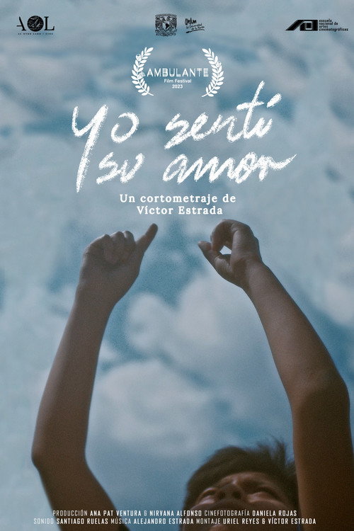 Movie poster for Yo sentí su amor (2023)