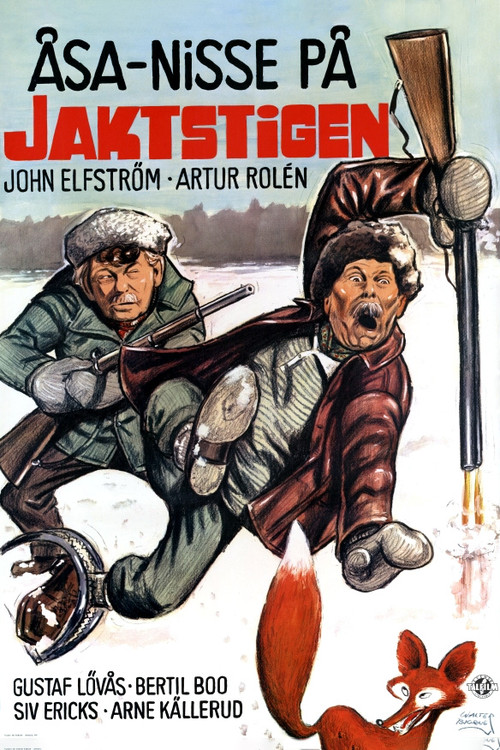 Movie poster for Åsa-Nisse på jaktstigen (1950)