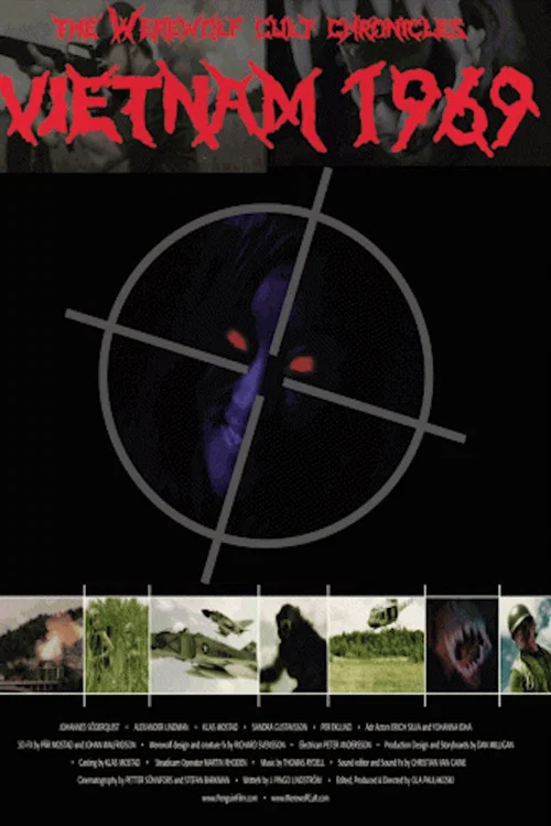 Movie poster for The Werewolf Cult Chronicles: Vietnam 1969 (2005)