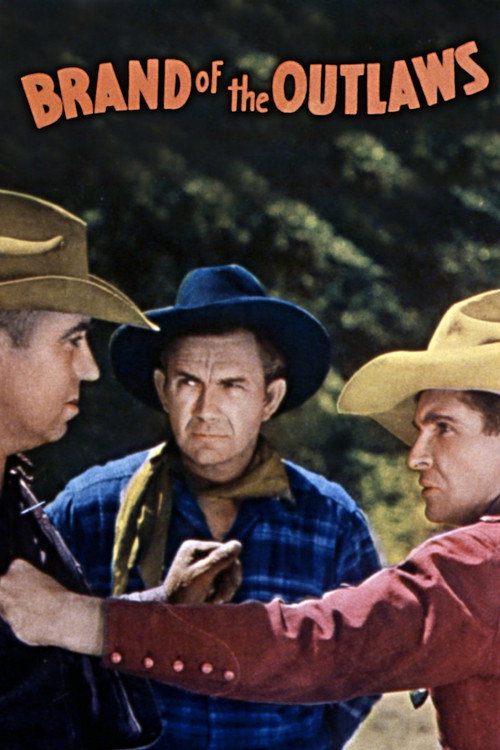 Movie poster for Brand of the Outlaws (1936)