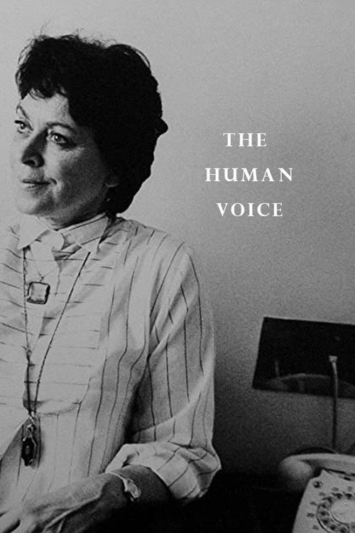 Movie poster for The Human Voice (1985)