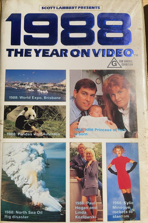Movie poster for 1988 The Year On Video (1989)