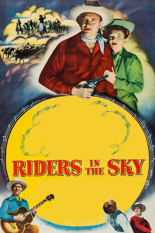 Movie poster for Riders in the Sky (1949)