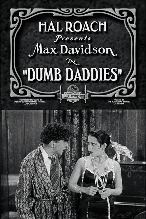 Movie poster for Dumb Daddies (1928)