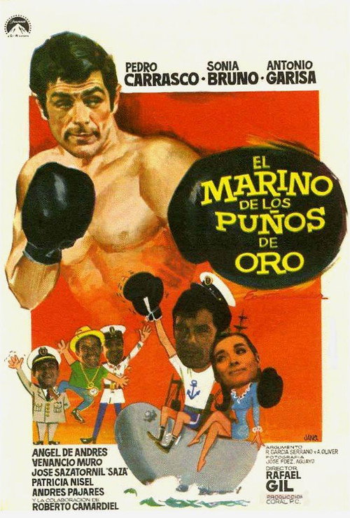 Movie poster for El marino de los puños de oro (1968)
