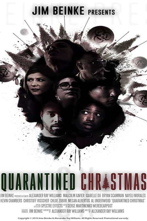 Movie poster for A Quarantined Christmas (2020)