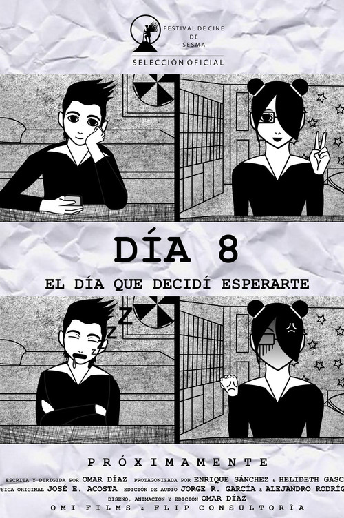 Movie poster for Día 8: El Día que Decidí Esperarte (2021)