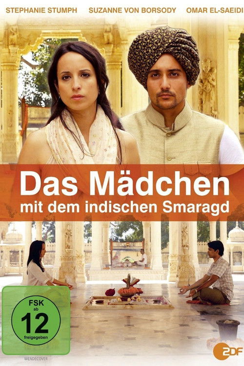 Das Mädchen mit dem indischen Smaragd poster