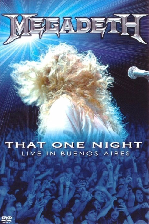 Movie poster for Megadeth: That One Night - Live in Buenos Aires (2007)