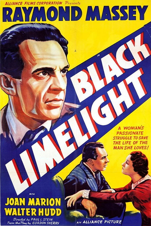 Movie poster for Black Limelight (1938)
