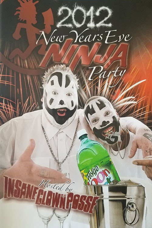 Movie poster for 2012 New Year's Eve Ninja Party (2015)