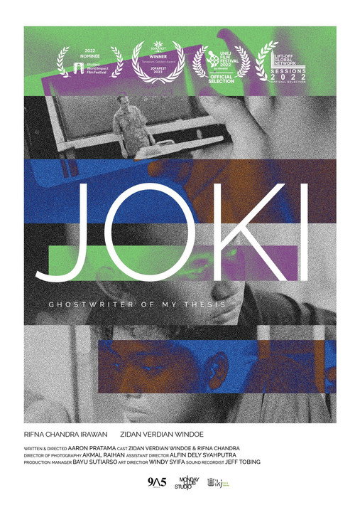 Movie poster for Ghostwriter Of My Thesis (2022)