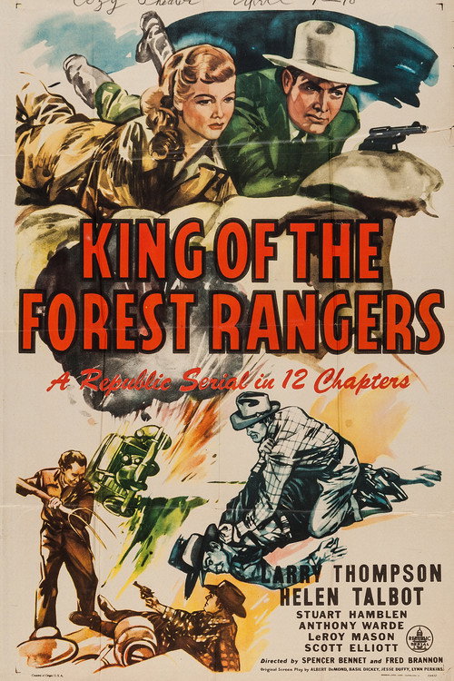Movie poster for King of the Forest Rangers (1946)