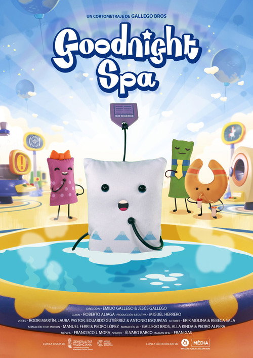 Movie poster for Goodnight Spa (2021)