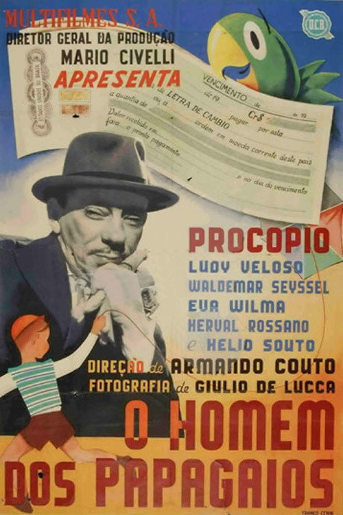 Movie poster for O Homem dos Papagaios (1953)