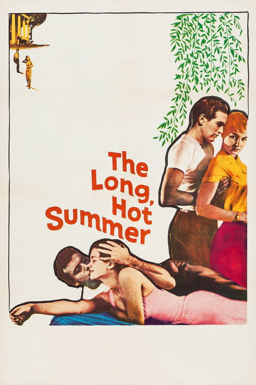 Movie poster for The Long, Hot Summer (1958)