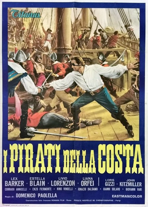 Movie poster for Pirates of the Coast (1960)