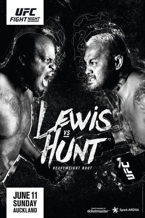 Movie poster for UFC Fight Night 110: Lewis vs. Hunt (2017)