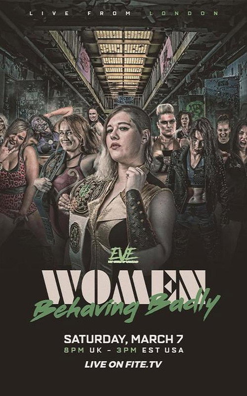 Movie poster for EVE Women Behaving Badly (2020)