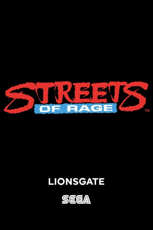 Movie poster for Streets of Rage