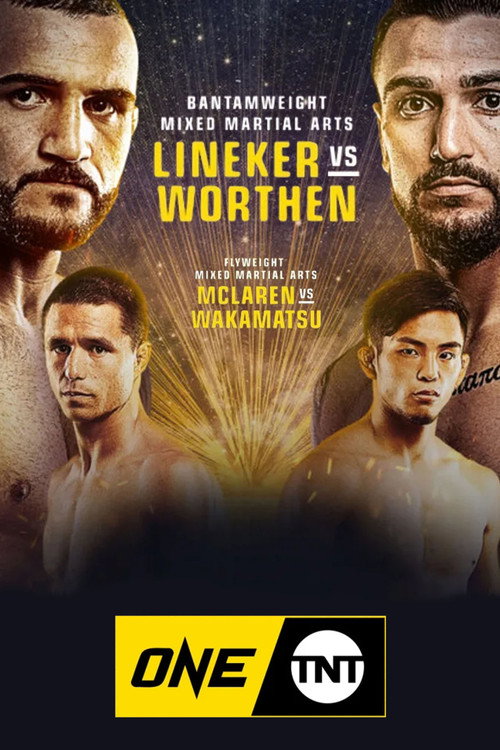 Movie poster for ONE on TNT 3: Lineker vs. Worthen (2021)