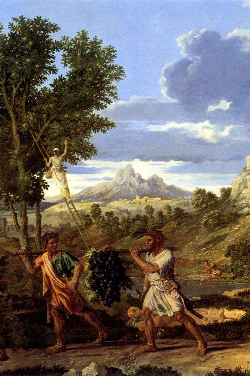 Movie poster for Nicolas Poussin « Admirable tremblement du temps » (1991)