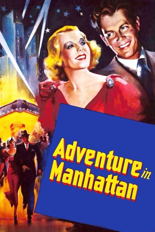 Movie poster for Adventure in Manhattan (1936)