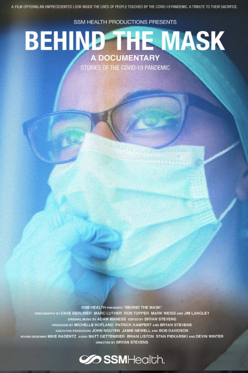 Movie poster for Behind the Mask - Stories of the COVID-19 pandemic (2021)