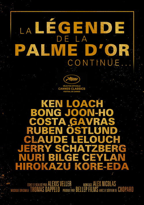 Movie poster for The Legend of the Palme d’Or Continues (2025)