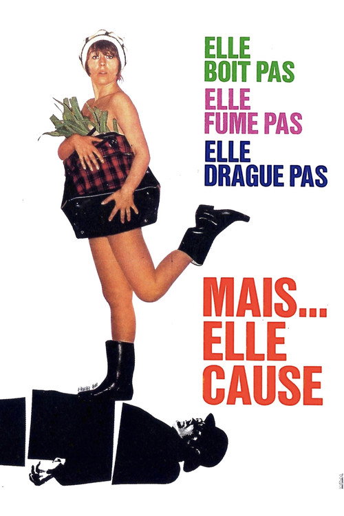 Movie poster for She Does Not Drink, Smoke or Flirt But... She Talks (1970)