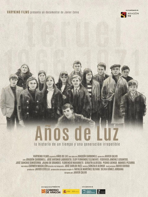Movie poster for Años de luz (2024)
