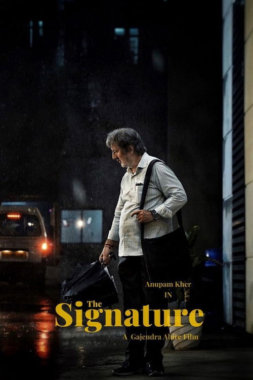 Movie poster for The Signature (2024)