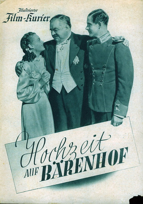 Movie poster for Wedding in Barenhof (1942)